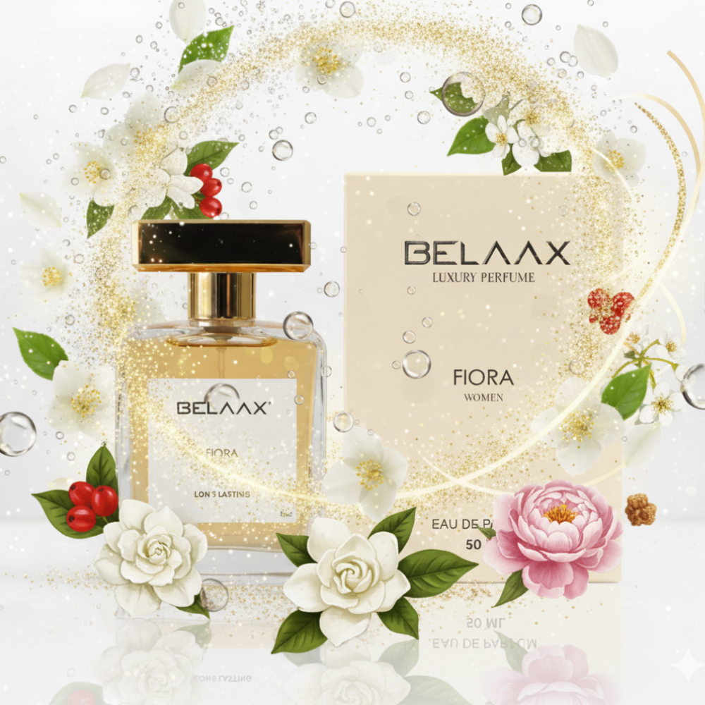 BELAAX® Flora Edition Luxury Eau de Parfum for Women – Long Lasting | 50ML
