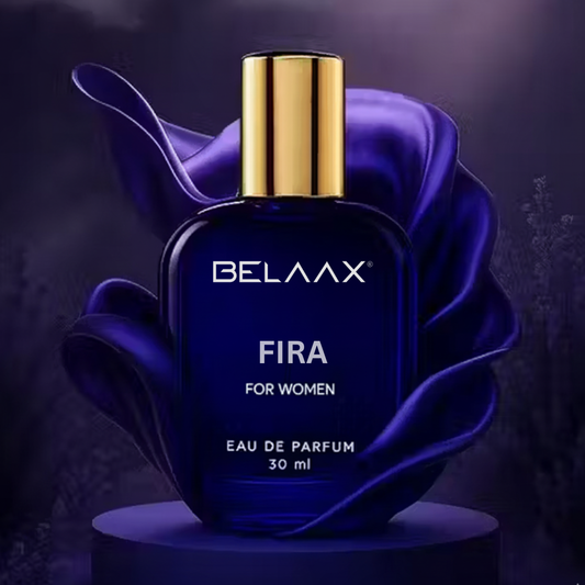 BELAAX FIRA Perfume for Women | Long Lasting Eau De Parfum 30ml | Elegant Floral & Woody Fragrance for Women