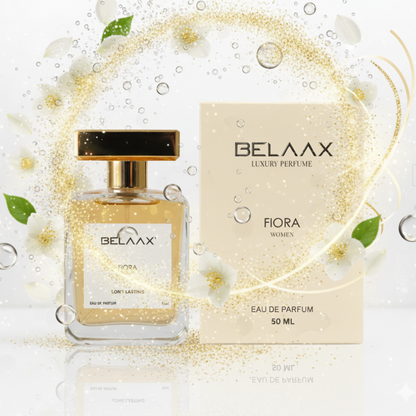 BELAAX Fiora Perfume for Women 50ml | Long Lasting Floral & Sweet Fragrance | Premium Spray for Women | Party & Daily Wear Perfume | Gift for Girls & Wife
